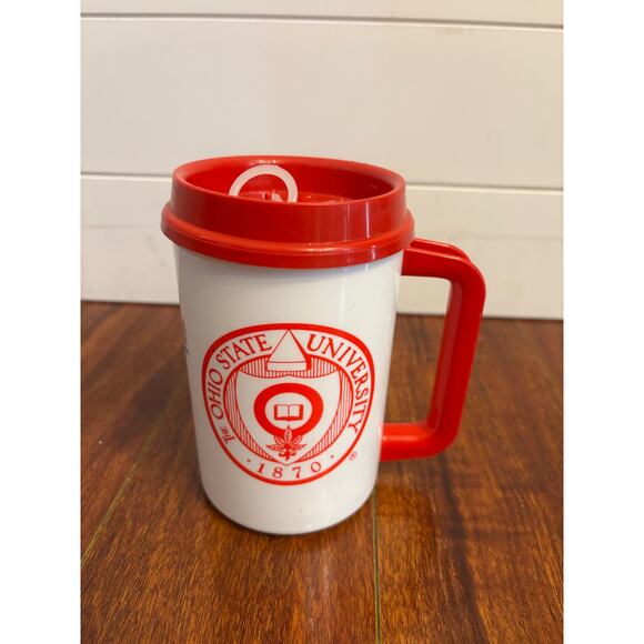 Whirley Industries Inc Other - Vintage Ohio State Buckeyes Travel Mug Hot & Cold Coffee Cup Mug
